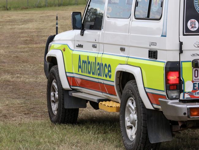 Queensland Ambulance Service generic ambulance. Picture: Dominic Elsome