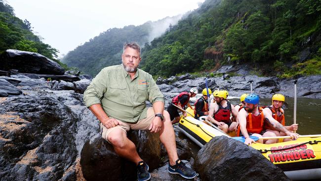 Roderic Rees, director of Cairns Adventure Group, said larger operators were still not sure if future support packages would wrap them in. Picture: Brendan Radke