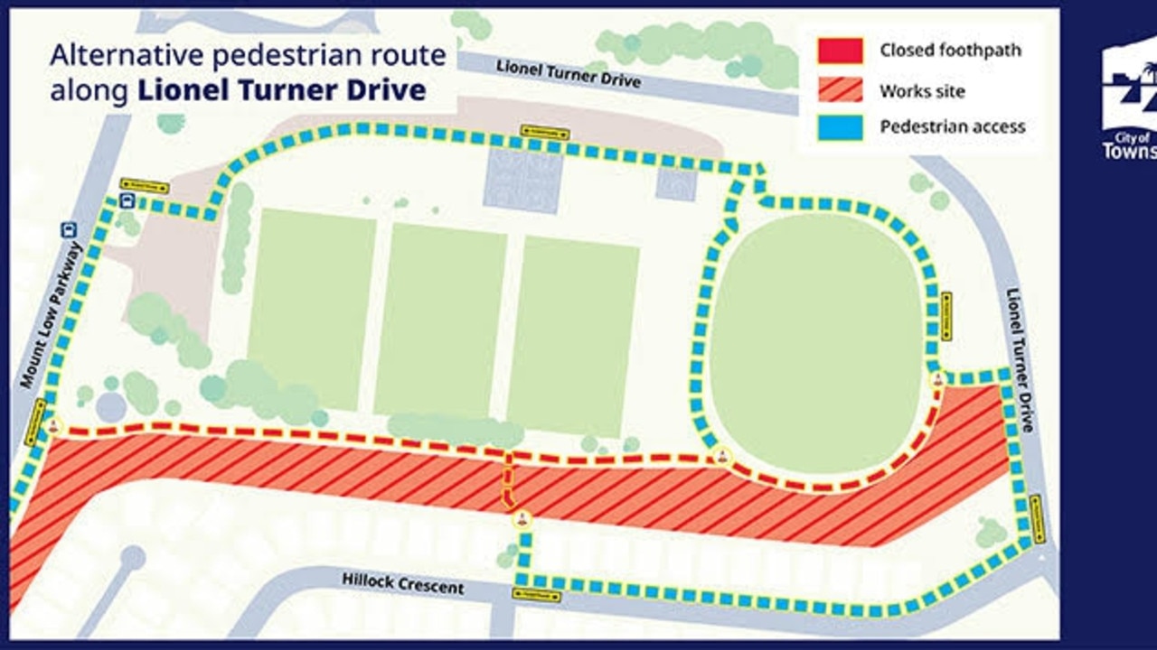 Layout of the Bushland Beach Channel Naturalisation Project. Picture: TCC.