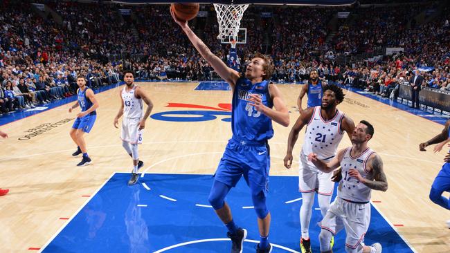 Boomers star Ryan Broekhoff is looking for a new club. Picture: Jesse D. Garrabrant/NBAE via Getty Images