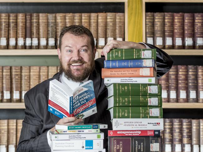 Deakin University’s senior lecturer in taxation Adrian Raftery ... He said there are multiple things Australians can do on June 30 to maximise their tax breaks. Picture: Supplied.