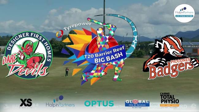 Replay: Cairns Tyrepower Barrier Reef Big Bash T20 Cricket – Dare devils v Badgers