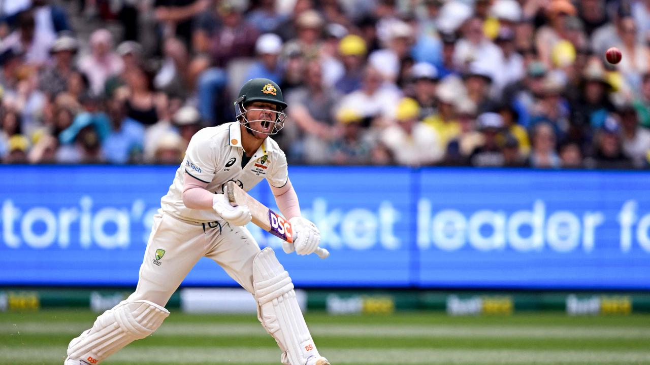 Australia's batsman David Warner. Photo by William WEST / AFP.