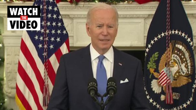 Biden urges Americans to get their booster shots