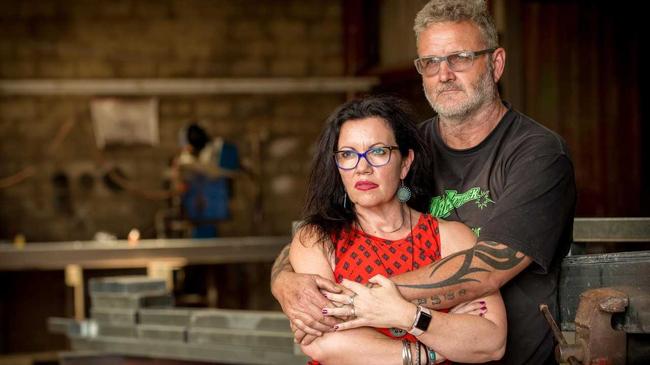 Warren and Sheenah Whitten at their ARC Attack Engineering factory in Woolgoolga, just north of Coffs Harbour NSW. Pic: Lindsay Moller. Picture: Lindsay Moller