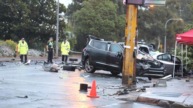 Two women died in the crash on April 25. Picture: AAP / Dean Martin