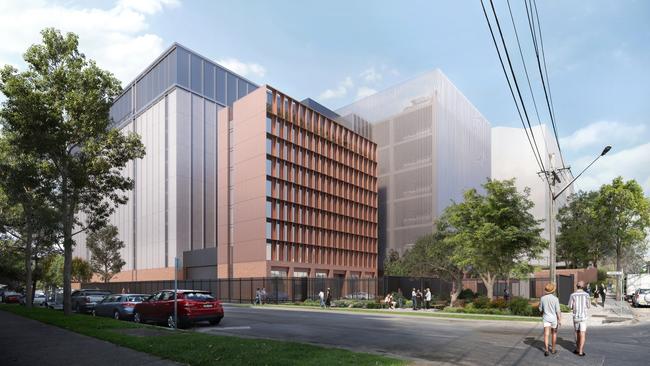 An artist's impression of the Goodman Group's data centre in Artarmon, Sydney.