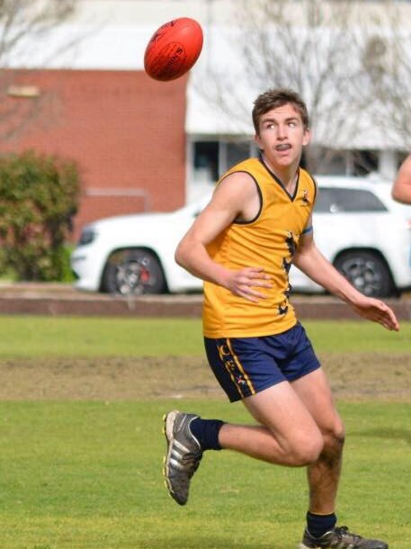 24-year-old Charlie Mumford playing football. Picture: Facebook