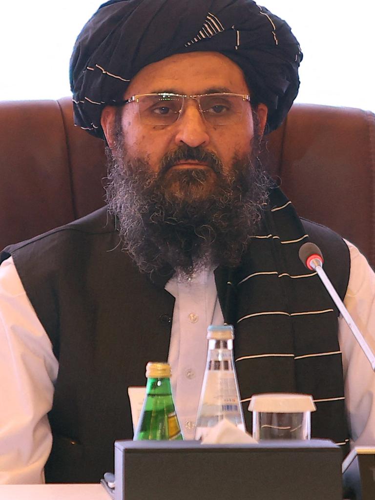 ﻿The leader of the Taliban negotiating team Mullah Abdul Ghani Baradar. Picture: KARIM JAAFAR / AFP
