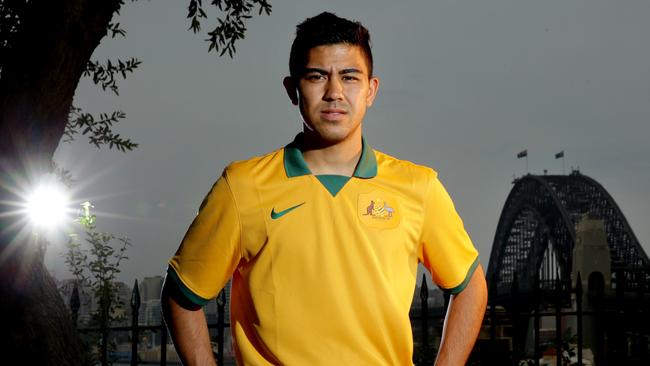 Socceroo young gun Massimo Luongo .Picture Gregg Porteous