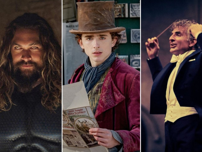 Aquaman, Wonka and Maestro are tipped to be hits this summer.