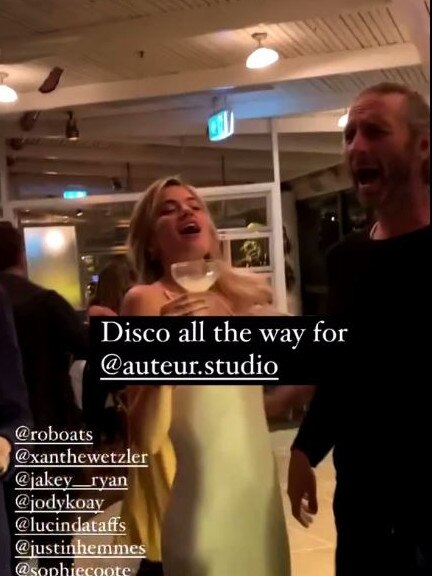 They were spotted together at the Auteur afterparty.