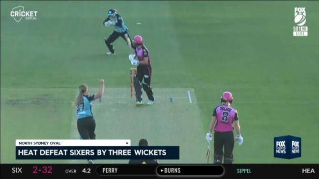 Brisbane Heat defeat Sydney Sixers by three wickets