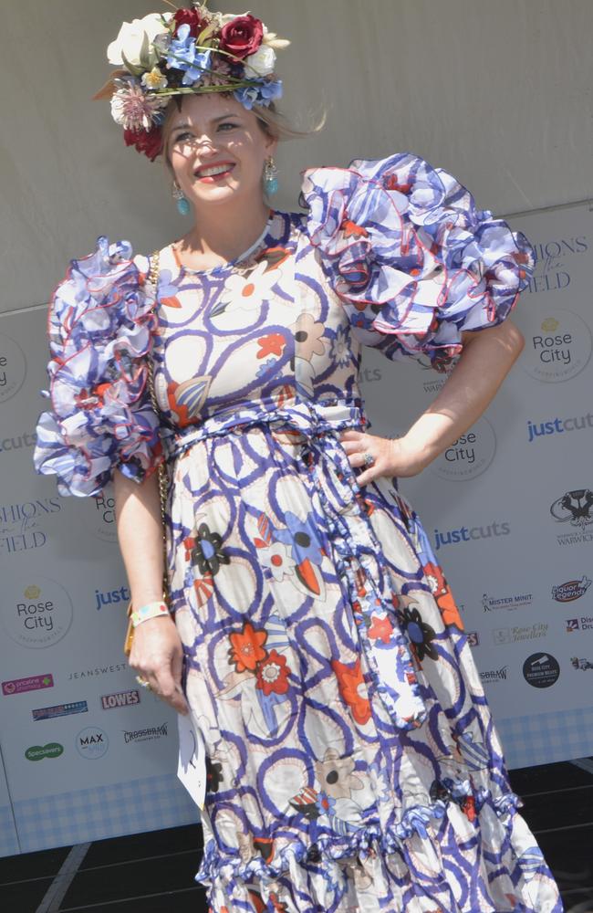 With so many well-dressed contestants, the judges of the Just Cuts Fashions on the Field had a tough choice to make at the 2023 Warwick Credit Union Cup. Photo: Jessica Klein.