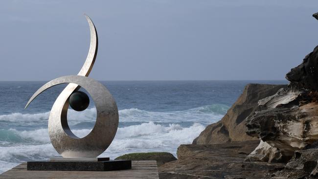 `The Sculpture’ from the Sculpture by the Sea exhibition of 2018. Picture: Dean Lewins