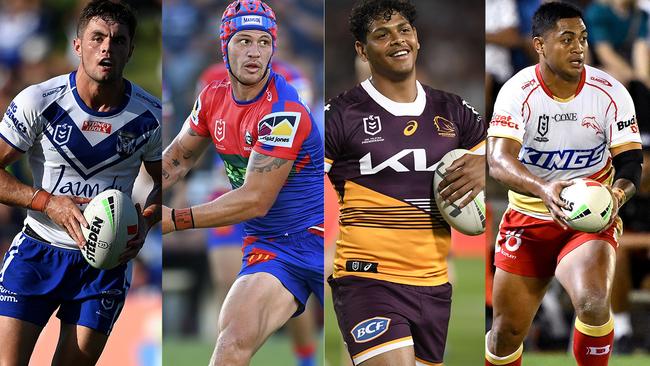 Kyle Flanagan, Kalyn Ponga, Selwyn Cobbo, Anthony Milford.