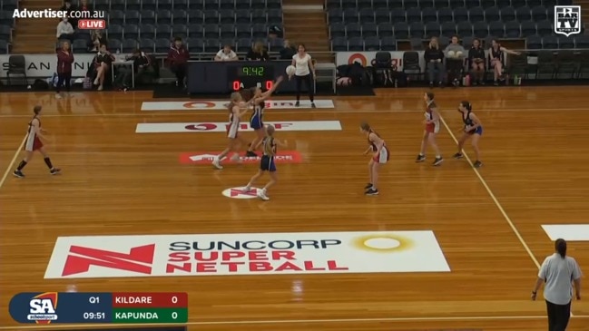 REPLAY: School Sport SA netball finals Year 8/9 semi-final: Kildare v Kapunda - Court 1