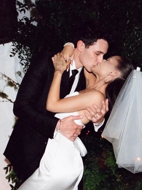 The couple’s marriage lasted two years.