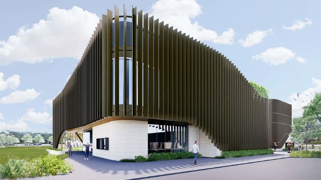 Architectural render of the proposed Blackwood Hub. Image: DesignInc