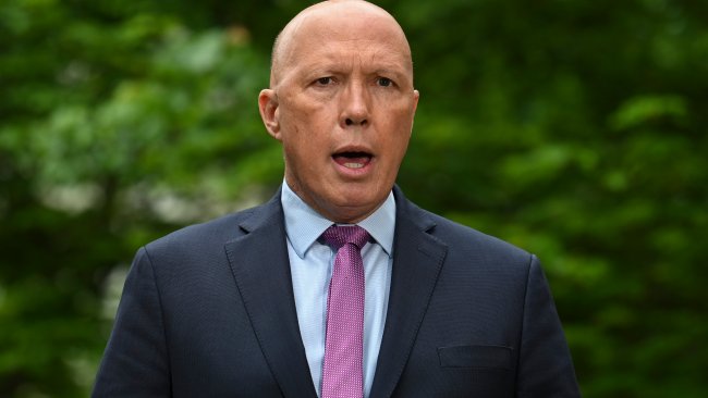 Leader of the Opposition Peter Dutton. Picture: NCA NewsWire / Martin Ollman