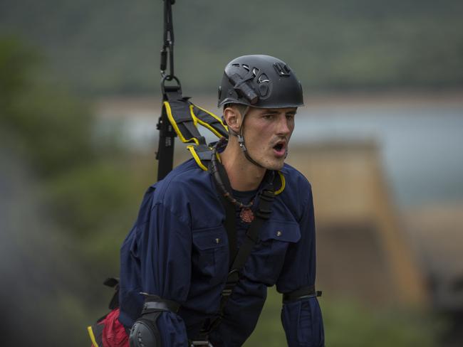 Bernard Tomic had to pull out of the ‘Bridge Too Far’ tucker trial. Picture:  Network Ten