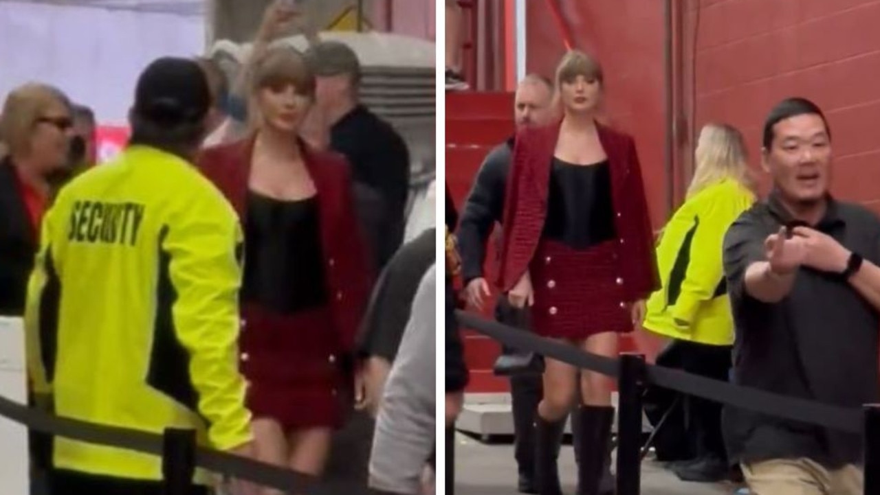 Taylor Swift’s security yell at photographers for ‘disturbing’ reason