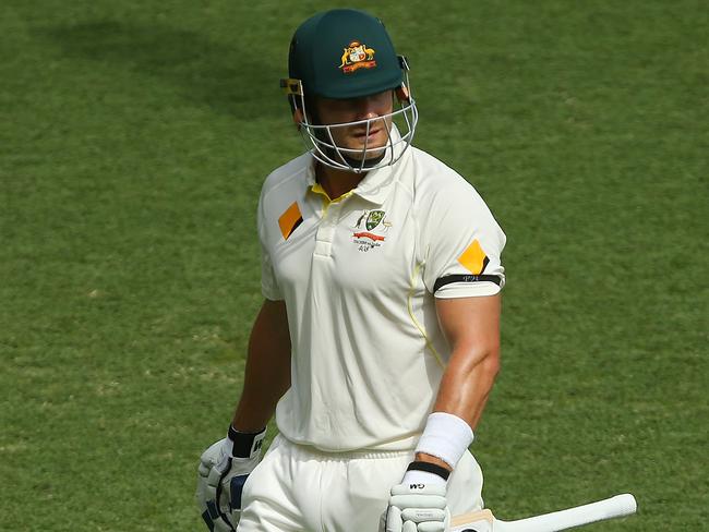 Shane Watson has scored 72 runs at 18 against India in the Test series so far.