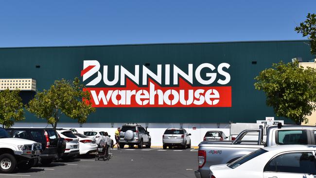 Multiple Bunnings stores targeted – generic image.