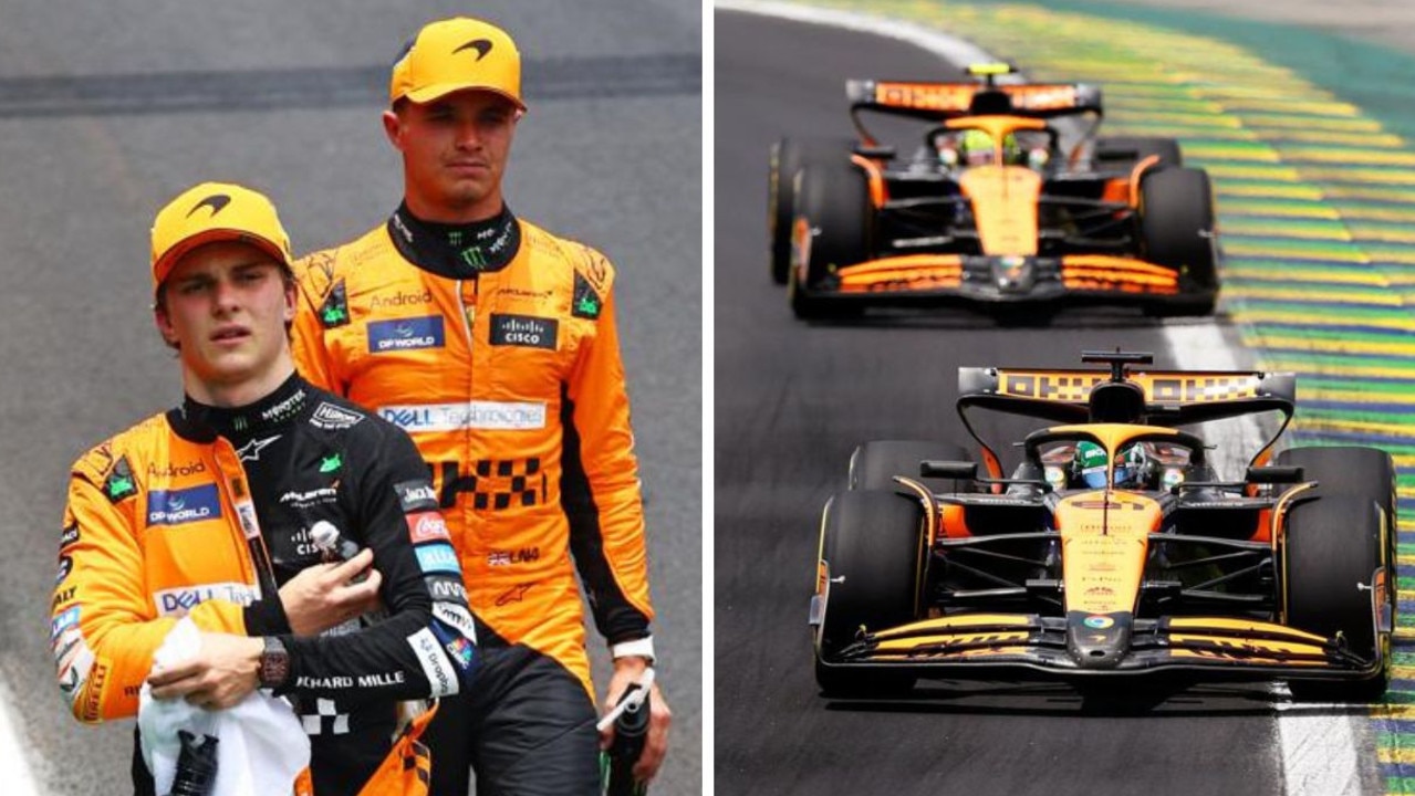 Oscar Piastri gifted Lando Norris the Brazil Sprint win.