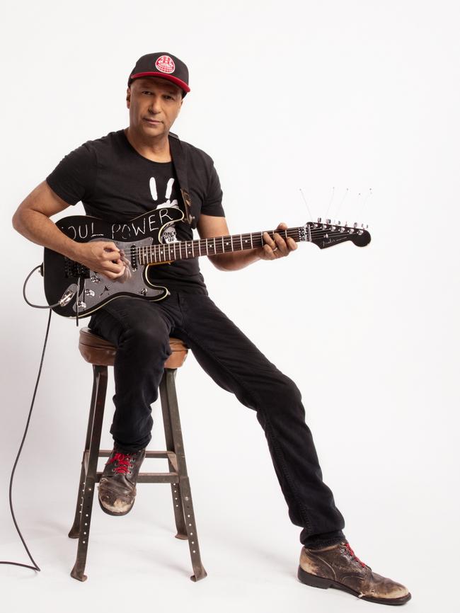 Tom Morello in 2024. Picture: Alysse Gafkjen