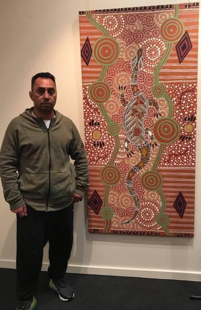 Indigenous artist Sheldon Broderick died following an altercation in 2022. Picture: Supplied