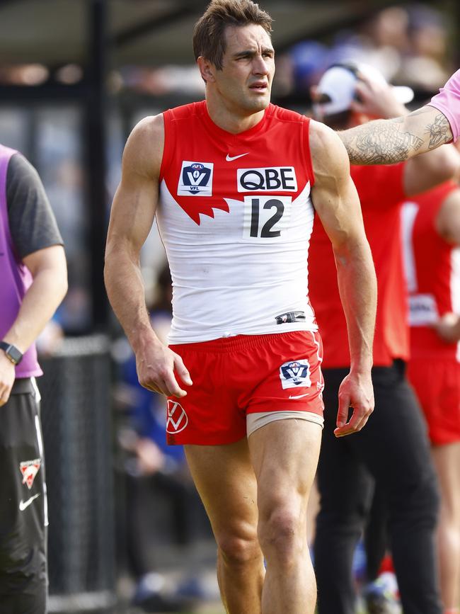 Josh Kennedy suffered a hamstring injury in the VFL. Picture: Getty Images