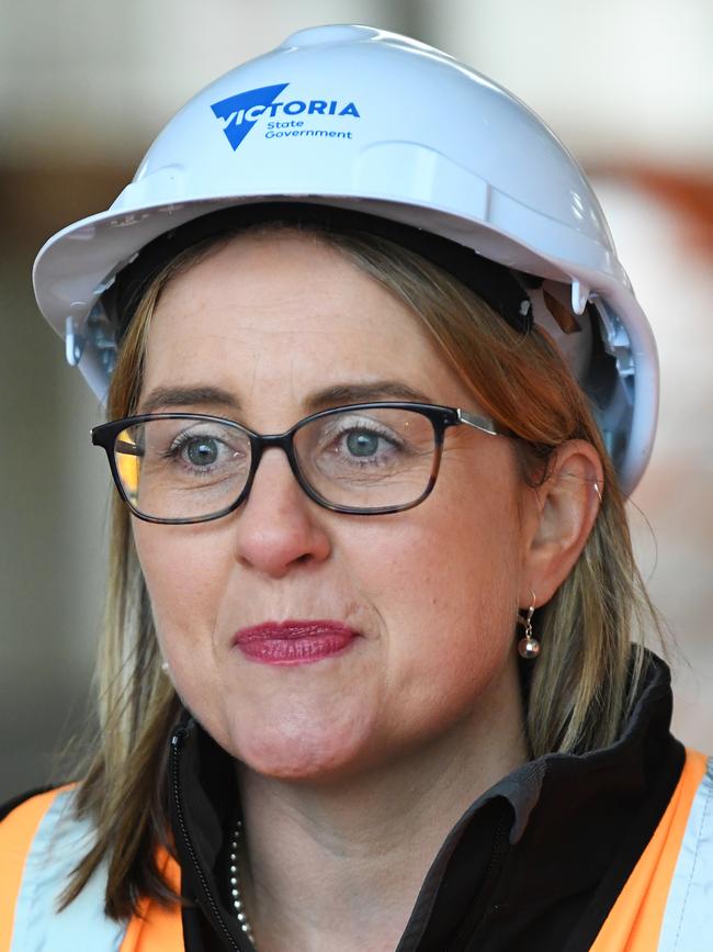 Transport Infrastructure Minister Jacinta Allan.