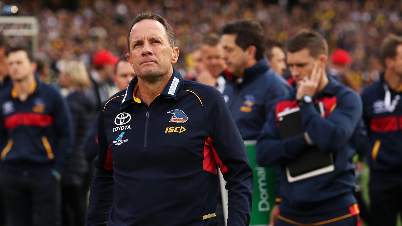 Don Pyke after the grand final loss to Richmond in 2017. Picture: Phil Hillyard