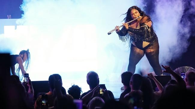 Lizzo at the Sydney Opera House. Picture: Prudence Upton