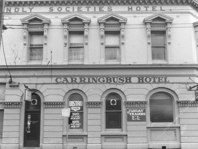 Abbotsford’s Carringbush Hotel in 1985.