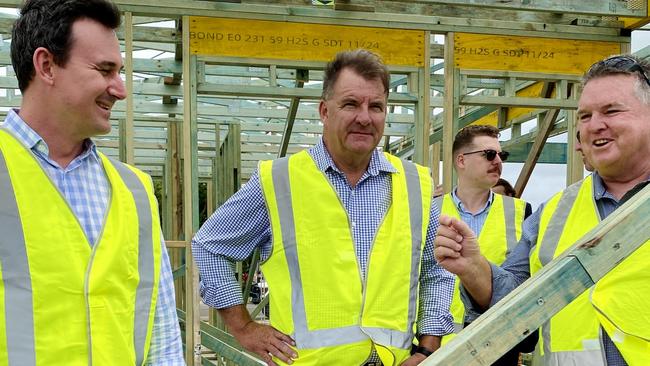 Queensland Housing Minister Sam O’Connor was in Bundaberg this week visiting the site of a new social housing project with Burnett LNP MP Stephen Bennett and community stakeholders including Mayor Helen Blackburn.met at a social housing project on Tuesday March 18, 2025.