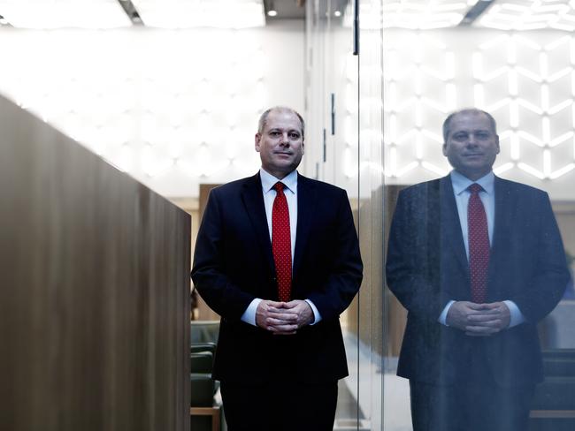 New Westpac CEO Peter King pictured on Thursday 2 April 2020. Picture: Nikki Short