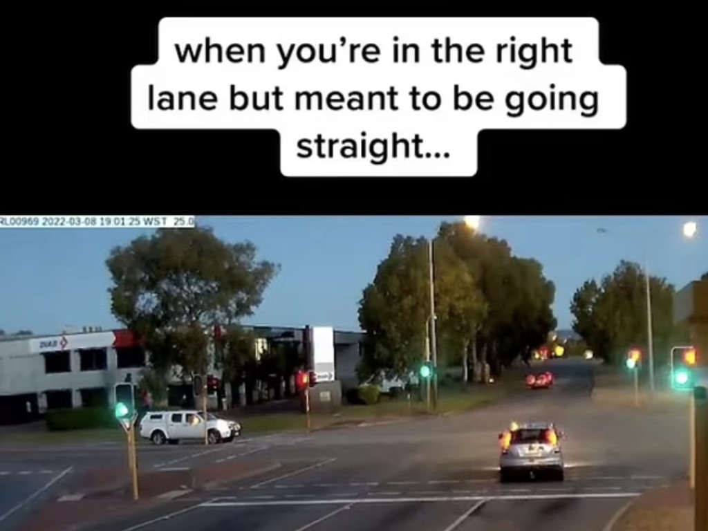 The user said the offence the driver committed was “driving contrary to arrows at intersection” and was penalised two demerit points.