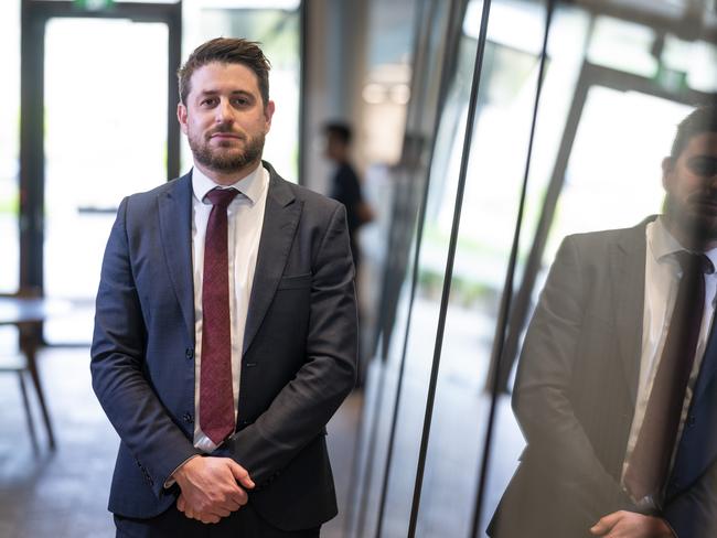 AFP’s Co-ordinator of Crime Scenes Andrew Parkinson. Picture: NCA NewsWire / Martin Ollman