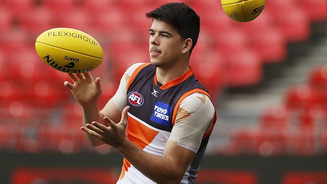 GWS Giants youngster Matthew Kennedy wants to be a Blue.