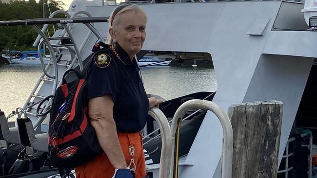 Marilyn George and her journey with the SES. Picture: Supplied.