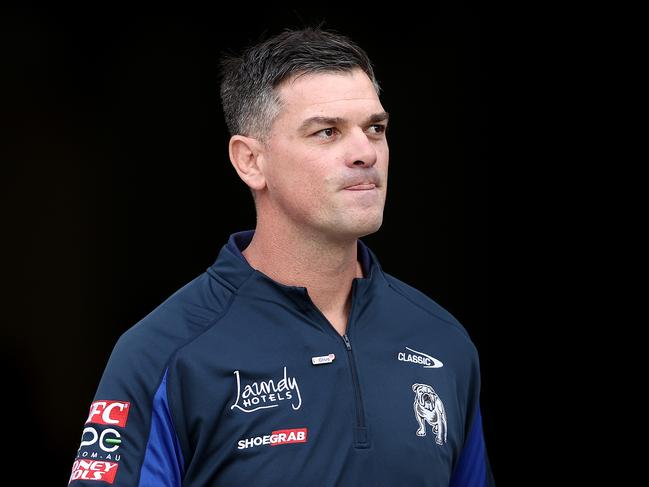 Bulldogs coach Cameron Ciraldo. Picture: Matt King/Getty