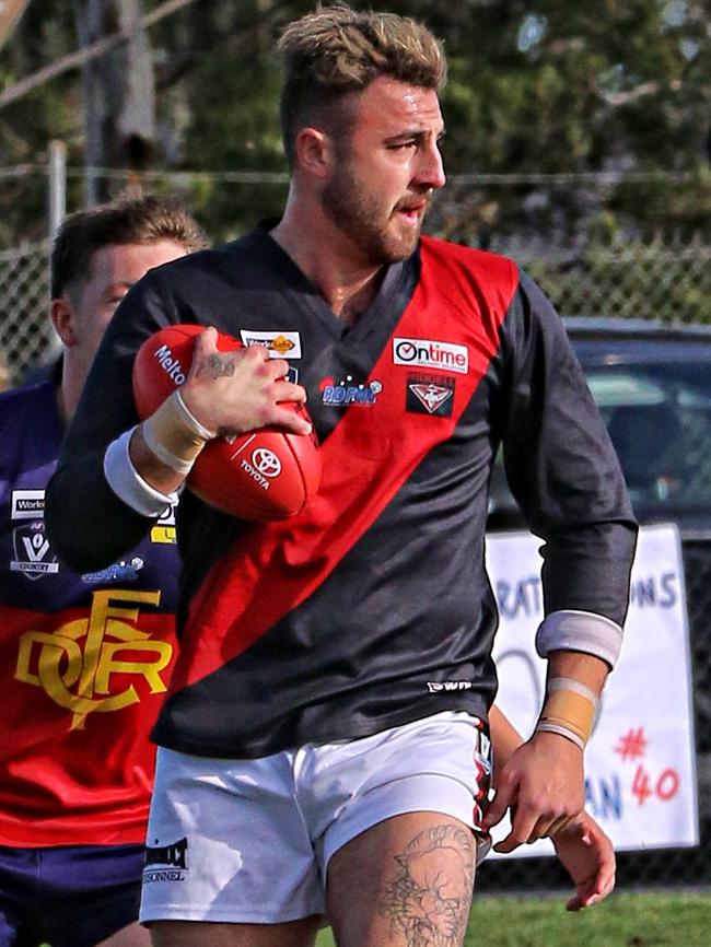 Riddell’s 2019 leading goalkicker Dylan Tarczon. Picture: Aaron Cook