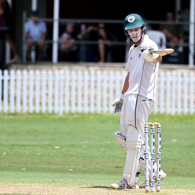 BBC batsman Blake Armstrong. Picture, John Gass