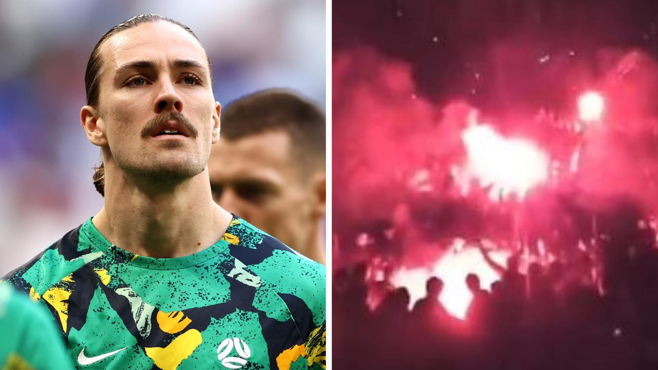 The footage that almost moved Socceroos star to tears