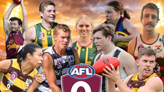 QAFL and QAFLW most underrated players. Pictures: Craig Slaney Sports Photography, Brooke Sleep Media and Highflyer Images.