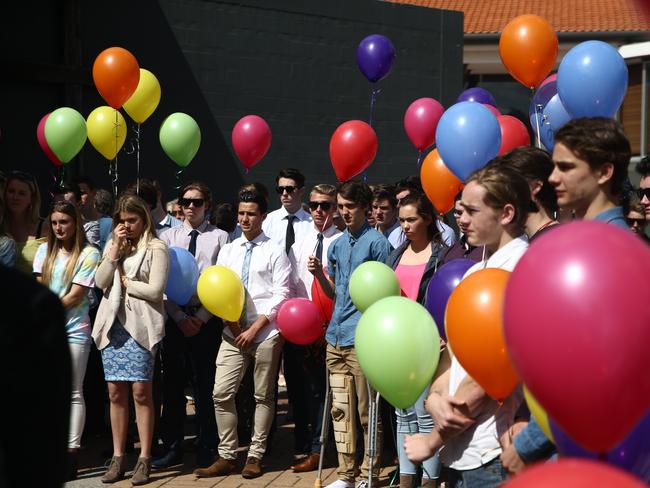 Lachlan Burleigh's funeral at C3 Church at Oxford Falls.