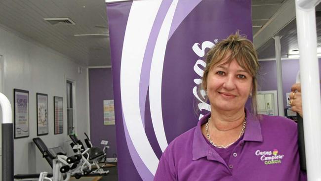 CARING COMMUNITY: Curves fitness centre owner Julie Leeson loved the business so much she bought it in 2012 and has since lost 40kg. Picture: Alison Paterson