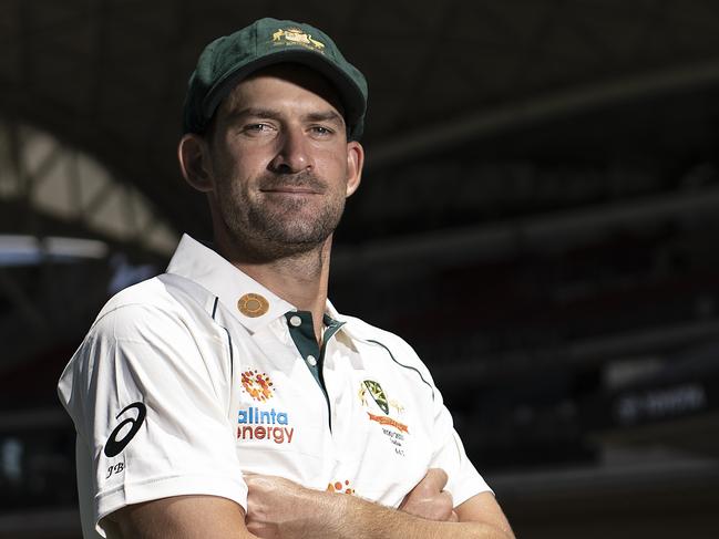 ADELAIDE, AUSTRALIA - DECEMBER 15: Joe Burns of Australia  poses before an Australian Nets Session at Adelaide Oval on December 15, 2020 in Adelaide, Australia. (Photo by Ryan Pierse/Getty Images)